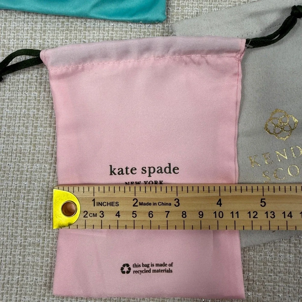 Kendra Scott Kate Spade Aldo Jewelry Pouches Bags Storage‎ Set 6 Pieces